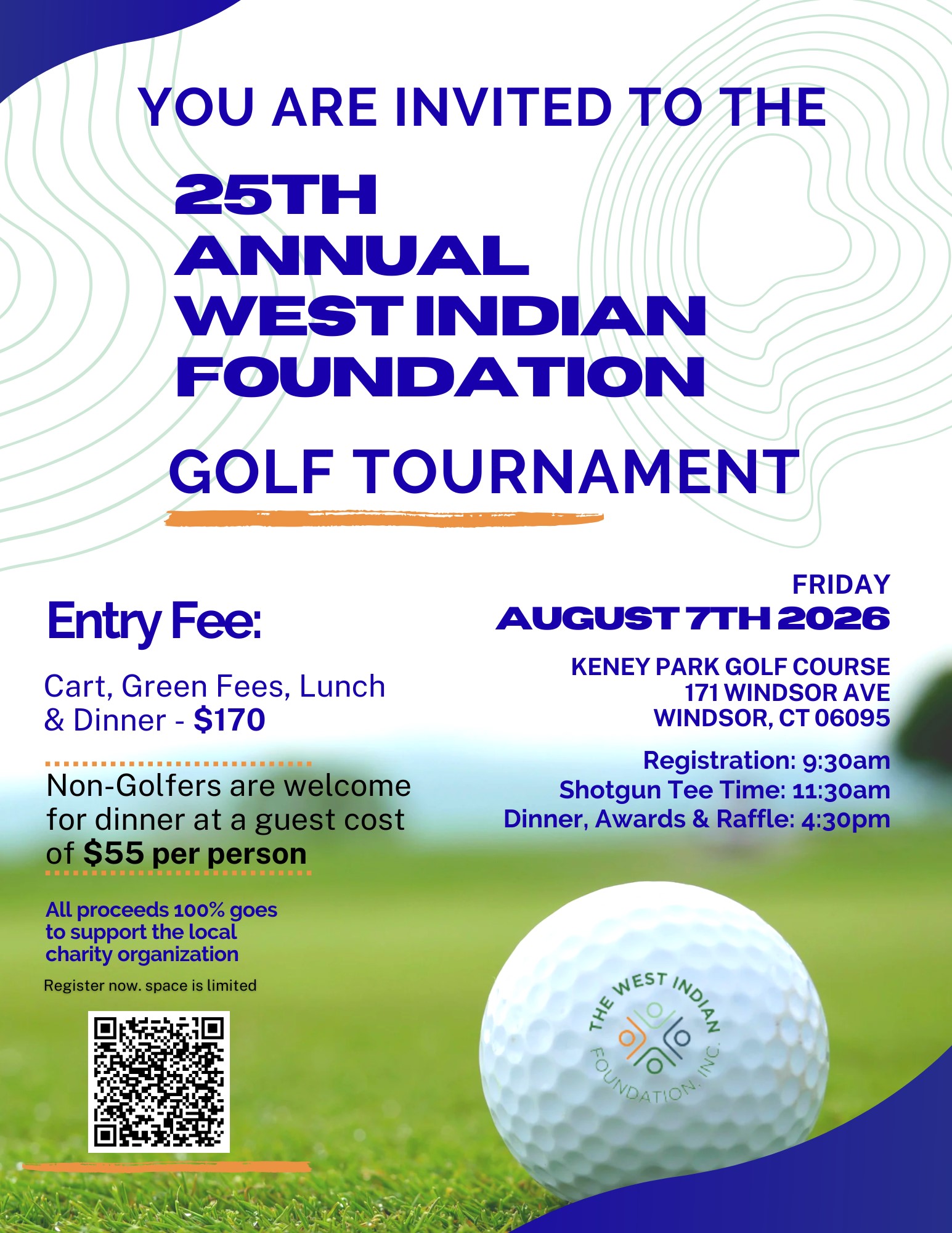 The West Indian Foundation's - 25th Annual Golf Tournament