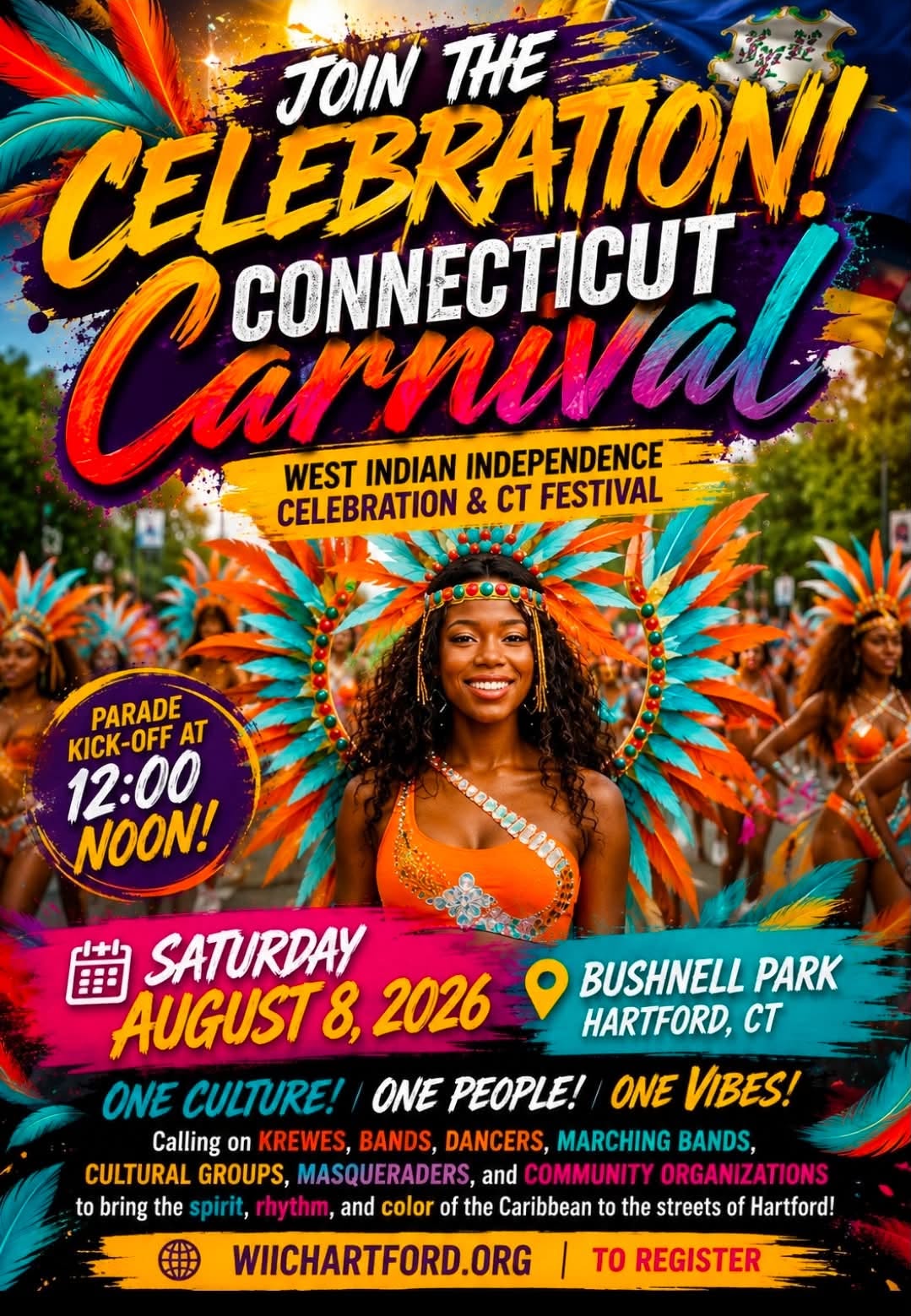 West Indian Independence Celebrations present Connecticut Carnival & Concert